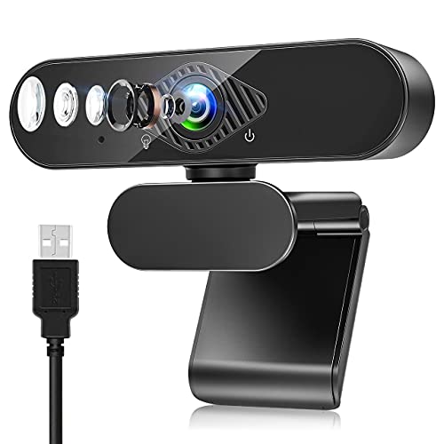 Webcam mit Mikrofon IRARUCW 1080P Webcam Stereo-Mikrofon