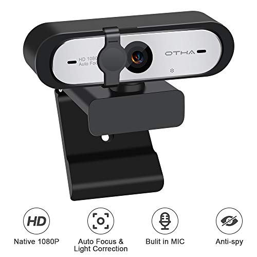 Webcam mit Mikrofon OTHA 60fps 1080p Webcam,HD Streaming