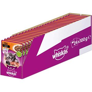 Whiskas-Katzenfutter whiskas Junior Geflügel 24 à 100g