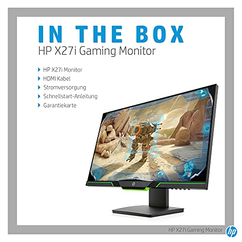 WQHD-Monitor 27 Zoll HP X27i Gaming Monitor 2560 x 1440