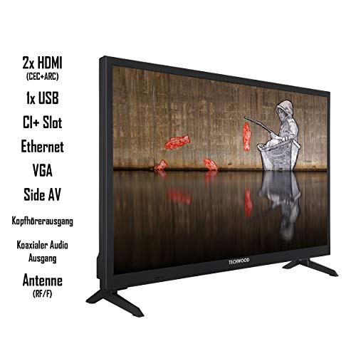 24-Zoll-Fernseher Techwood H24T52E Smart TV inkl. Prime Video