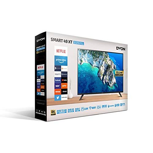 49-Zoll-Fernseher DYON Smart 49 XT, 4K Ultra-HD Smart TV
