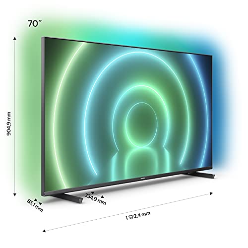 70-Zoll-Fernseher Philips TV 70PUS7906 Android TV mit Ambilight