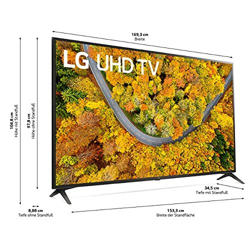 80-Zoll-Fernseher LG Electronics LG 75UP75009LC, UHD Fernseher