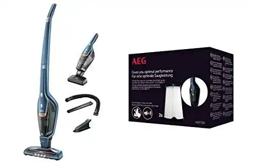 AEG-Akku-Staubsauger AEG CX7-2-I360 2in1 + AEF150 Filterset