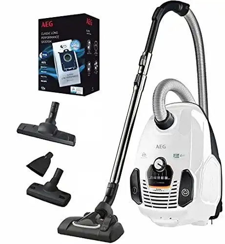 AEG-Staubsauger AEG VX7-2-IW-S + GR201SM Staubbeutel