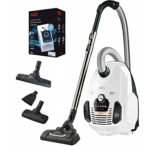 AEG-Staubsauger AEG VX7-2-IW-S + GR201SM Staubbeutel
