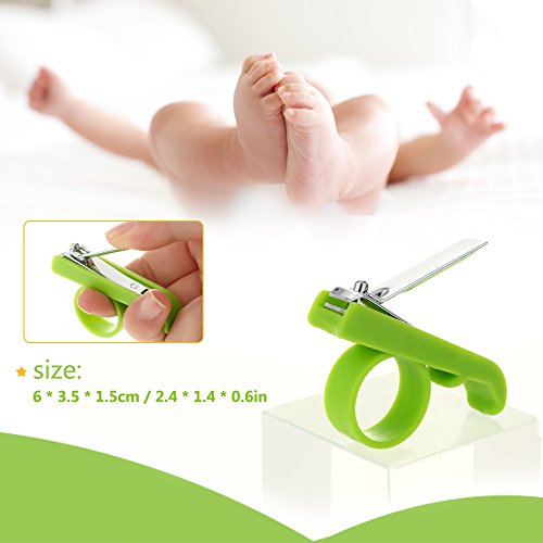 Baby-Nagelknipser Decdeal Baby Nagelknipser mit Fingerring