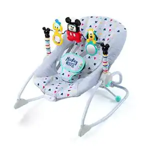 Babywippe bis 18 kg Bright Starts, Disney Micky Maus Wippe