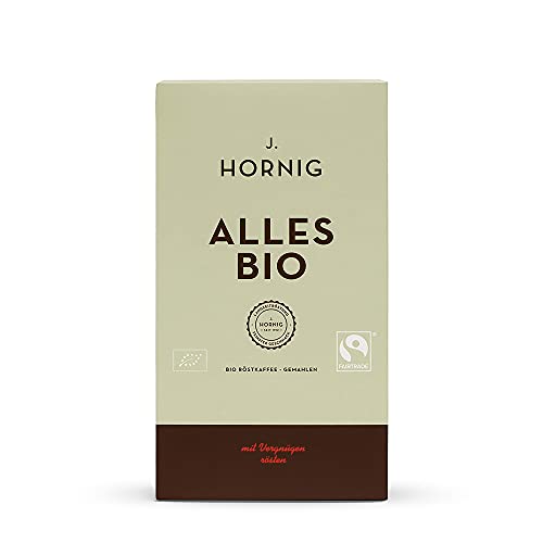 Bio-Kaffee J. Hornig Kaffee gemahlen Bio & Fair Trade, Alles Bio