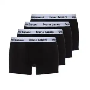 Boxershorts bruno banani Herren Unterhosen Snazzy, 4er Pack