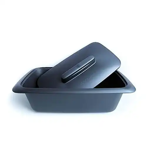 Brotbackform mit Deckel Tupperware Kastenform 1,8 L, Kunststoff