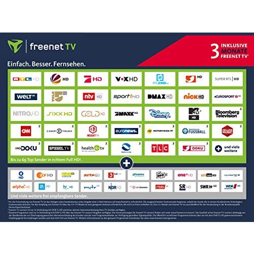 CI-Modul freenet TV 89001 CI+ TV Modul für Antenne DVB-T2 HD