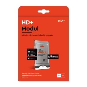 CI-Modul HD + HD+ Modul inkl. HD+ Sender-Paket 6 Mon. gratis