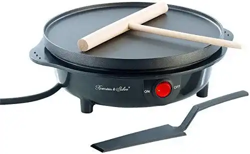 Crêpes-Maker Rosenstein & Söhne Mini Crepes Maker: Ø 18 cm