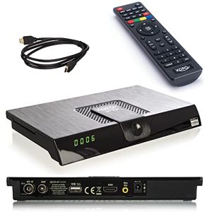 DVB-T2-Receiver netshop 25 Set: Xoro HRT 8720 + HDMI Kabel