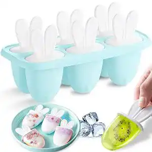Eis-am-Stiel-Formen Bluelves Eisformen, 6 Eisförmchen