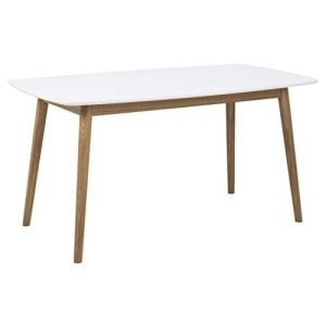 Esstisch AC Design Furniture 60733 Pernille, 150 x 80 cm, weiß