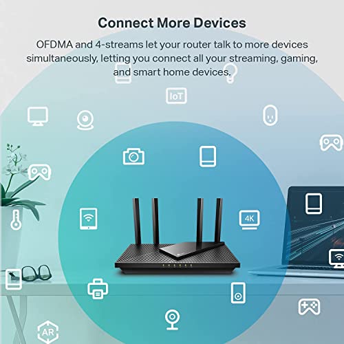 Glasfaser-Router TP-Link Archer AX55 Wi-Fi 6 WLAN Router