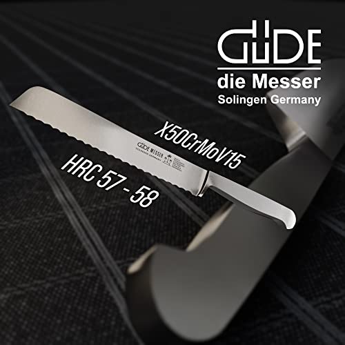 Güde-Brotmesser Güde GÜDE Solingen, 21 cm, Ganzstahl, KAPPA