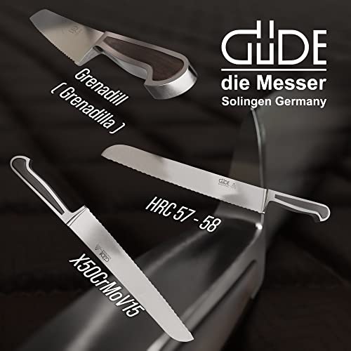 Güde-Brotmesser Güde GÜDE Solingen, 26 cm, Grenadill, DELTA
