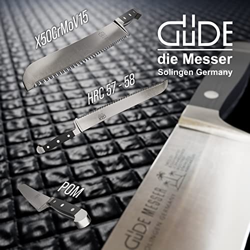 Güde-Brotmesser Güde GÜDE Solingen, 32 cm, POM schwarz