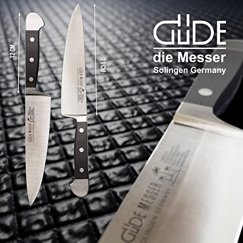 Güde-Kochmesser Güde GÜDE Solingen, 21 cm, POM schwarz