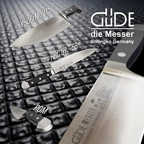 Güde-Kochmesser Güde GÜDE Solingen, 21 cm, POM schwarz