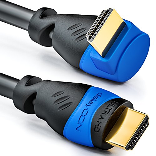 Die beste hdmi kabel 10m deleycon 10m hdmi 90 grad winkel kabel Bestsleller kaufen