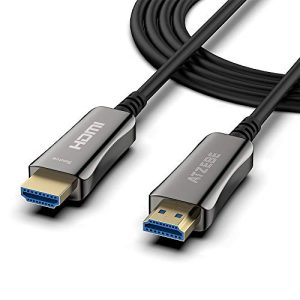 HDMI-Kabel (15m) ATZEBE HDMI 2.0 Glasfaser Kabel, 15m, HDMI