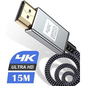 HDMI-Kabel (15m) sweguard HDMI Kabel 15Meter 4K, Highspeed