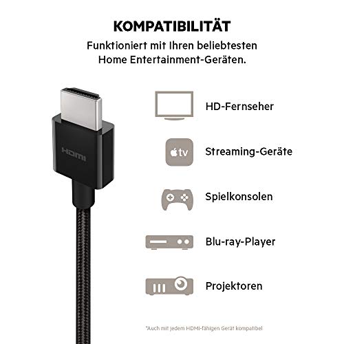 HDMI-Kabel (1m) Belkin Ultra HD-Highspeed-HDMI-Kabel