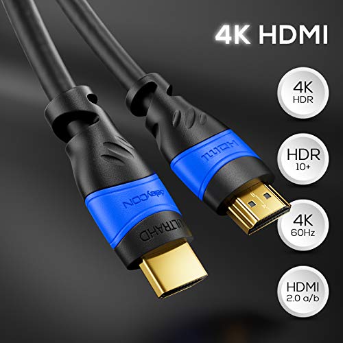HDMI-Kabel (1m) deleyCON 1m HDMI Kabel 2.0a/b, High Speed