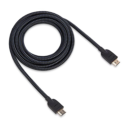 HDMI-Kabel (3m) Amazon Basics, geflochtenes HDMI-Kabel, 3 m