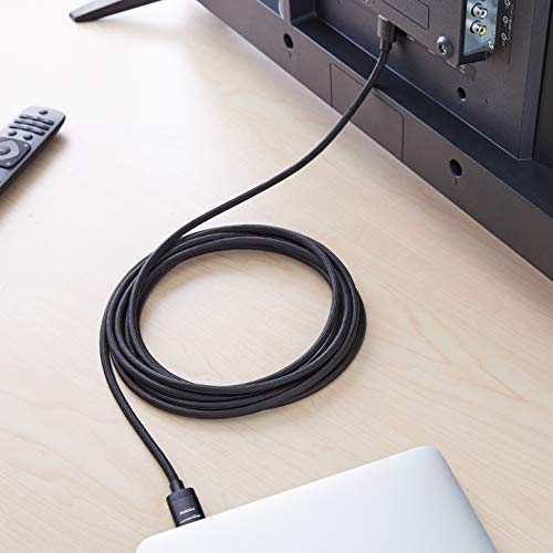 HDMI-Kabel (5m) Amazon Basics, umflochtenes HDMI-Kabel