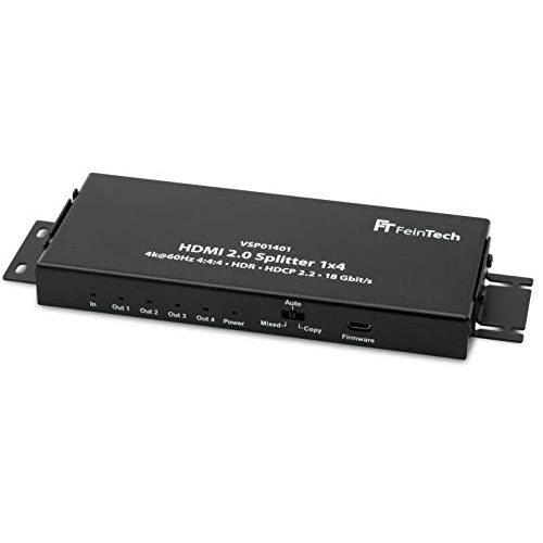 HDMI-Splitter FeinTech VSP01401 HDMI 2.0 Splitter 1 auf 4