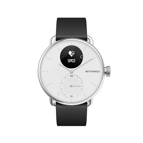 Die beste hybrid smartwatch withings scanwatch hybrid mit ekg 38 mm Bestsleller kaufen