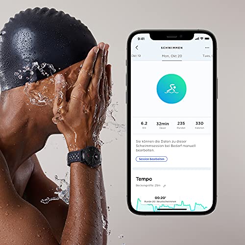 Hybrid-Smartwatch Withings Steel HR Sport, Connected GPS