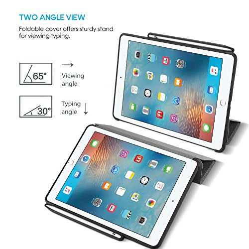 iPad-Air-3-Hülle ProCase Harte Klappenhülle mit Pencil Holder