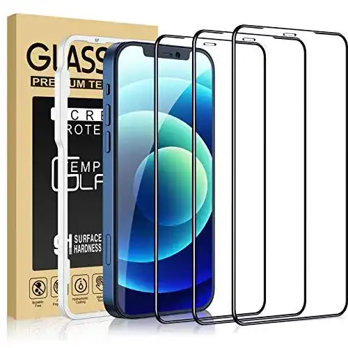iPhone-12-Panzerglas Cocoda Panzerglas, Blasenfrei, 6.1 Zoll