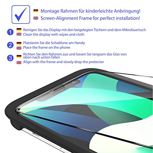 iPhone-12-Panzerglas UTECTION 2X Full Screen Schutzglas 3D