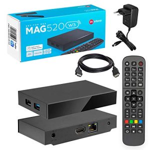 IPTV-Box HB-DIGITAL MAG 520w3 Original Infomir & 4K IPTV Set