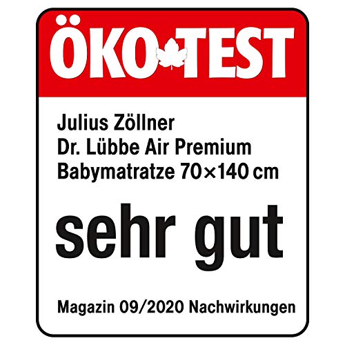 Kindermatratze 70 x 140 cm Julius Zöllner Babymatratze Dr. Lübbe