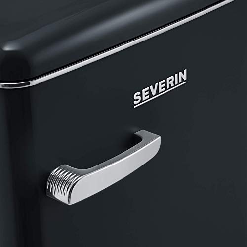 Kleiner Kühlschrank mit Gefrierfach SEVERIN Retro-Tischkühlschrank