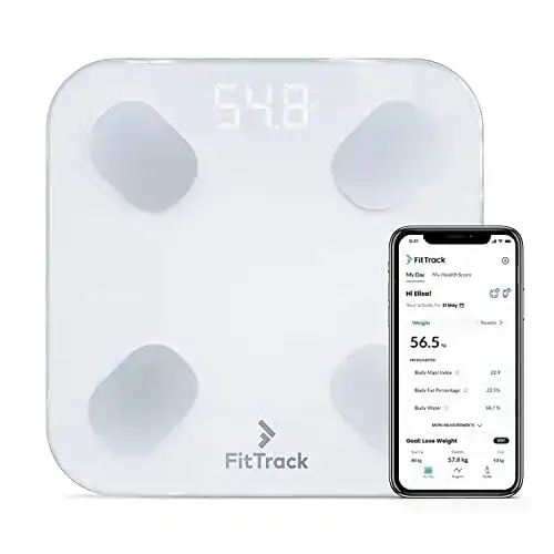 Körperfettwaage FITTRACK Dara Digitale BIA-Körperanalysewaage