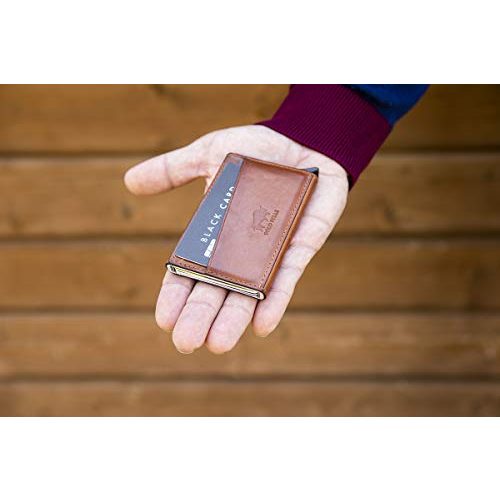 Kreditkartenetui Solo Pelle Kartenetui mit RFID Schutz, Leder