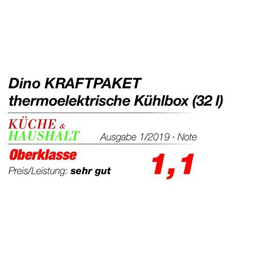 Kühlbox (30 Liter) Dino KRAFTPAKET 131001 Kühlbox 12V 230V