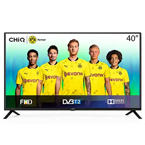 LED-Fernseher CHIQ 100cm Fernseher 40 Zoll TV FHD, Triple Tuner