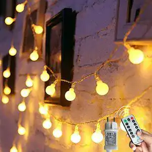 Lichterkette Augone [120 LED] Kugel, 15M 8 Modi