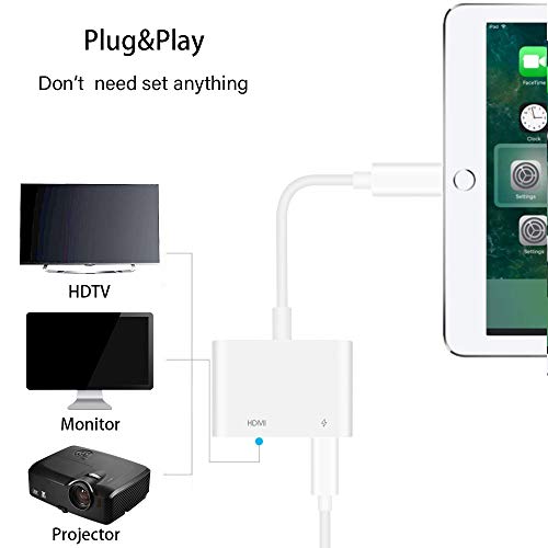 Lightning-HDMI-Kabel Yehua HDMI Adapterkabel für iPhone